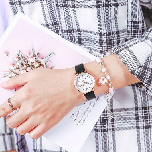 Reloj de Moda Simple con Estrella de Cinco Puntas Luminosa - Image 2