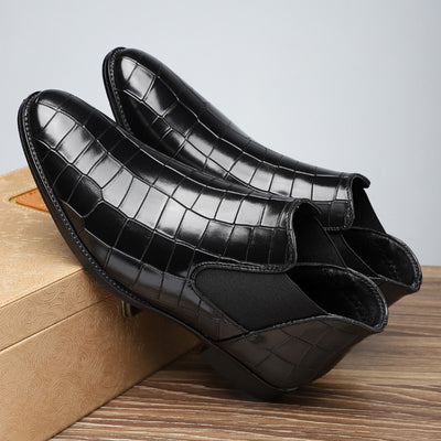 Botas Martin Punta Aguda Estilo Británico Talla Grande para Hombre - Image 5