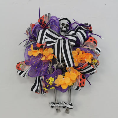 Guirnalda de Halloween para Puerta - Decoración Colgante Terrorífica