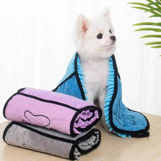 Bata Toalla para Perros y Gatos - Secado Rápido Súper Absorbente - Image 2