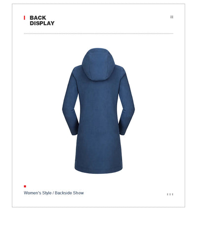 Chaqueta Polar Larga con Capucha - Image 10