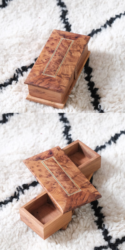 Caja Joyero Marrroquí Giratorio de Madera Artesanal - Image 21