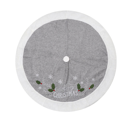 Falda Protectora para Árbol de Navidad Gris - Image 11