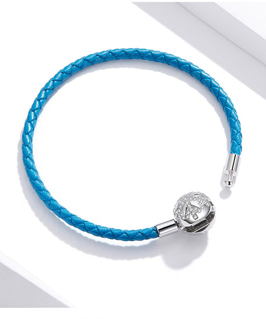 Pulsera de Plata Esterlina S925 Bicolor Trébol de Cuatro Hojas - Image 16