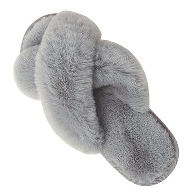 Pantuflas Invierno Cálidas con Cinturón Cruzado de Algodón - Image 11