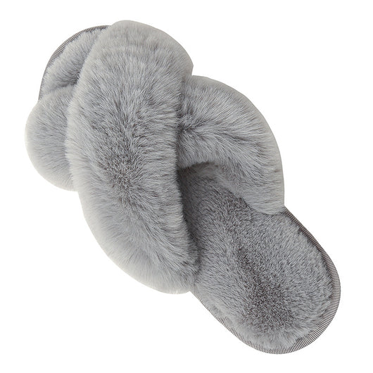 Pantuflas Invierno Cálidas con Cinturón Cruzado de Algodón - Image 11