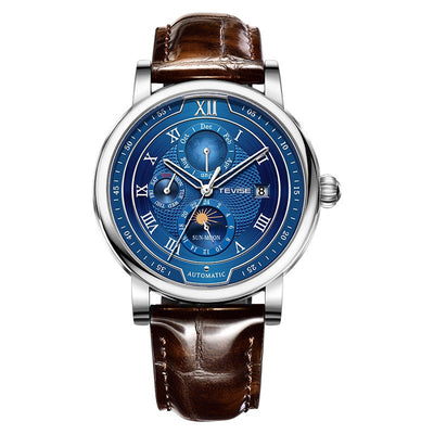 Reloj Automático Fases Lunares Resistente al Agua para Hombre - Image 11