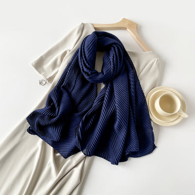 Pañuelo Mujer Algodón y Lino con Diseño Minimalista - Image 6