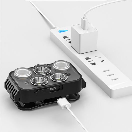 Lámpara Frontal LED Recargable por USB con Sensor Inteligente para Pesca y Camping - Image 13
