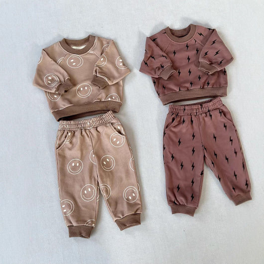 Conjunto de Sudadera Infantil Estilo Nórdico con Estampado - Image 2