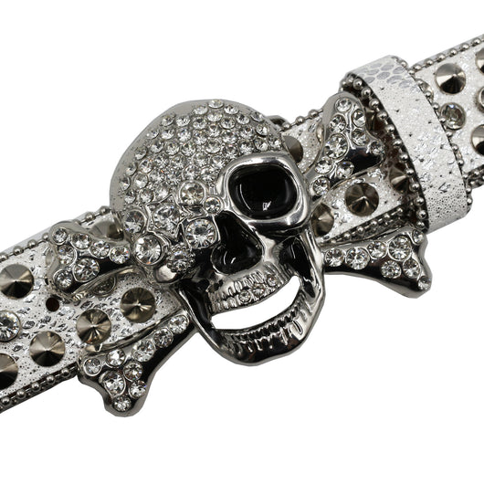 Cinturón Mujer Y2K con Incrustaciones de Diamantes y Patrón de Serpiente - Image 31