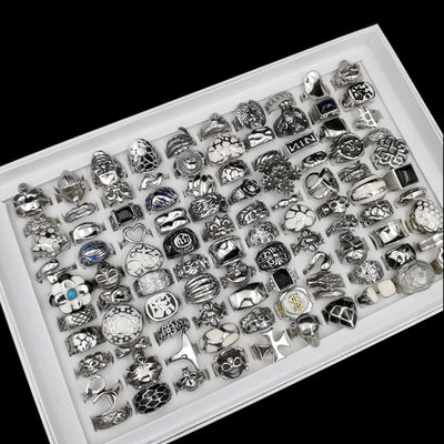 Anillo Goteo Acero Inoxidable para Mujer - Image 10