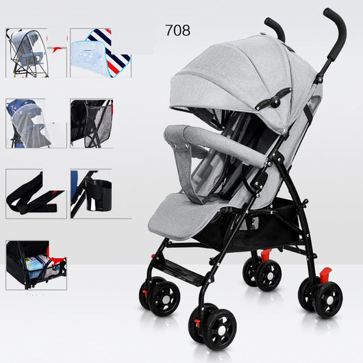 Carrito Plegable Portátil para Bebé - Diseño Compacto y Funcional - Image 29