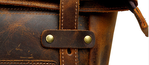 Maletín de Cuero Retro Crazy Horse para Laptop 16 Pulgadas - Gran Capacidad - Image 7