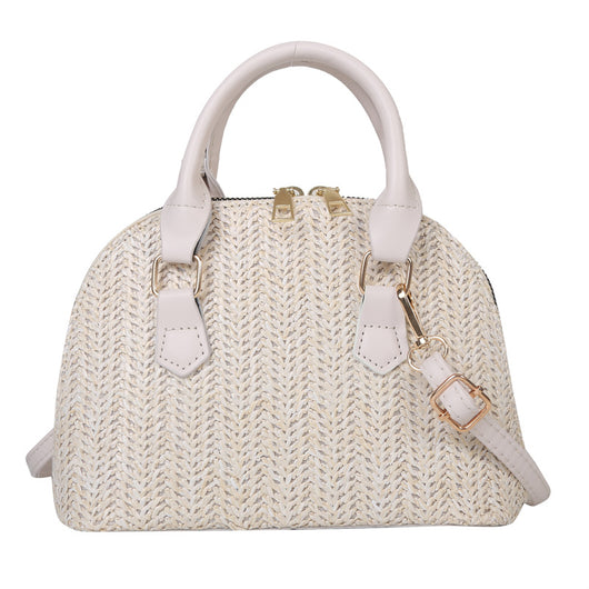 Bolsa Mensajera Tejida Portátil de Estilo Casual - Image 19