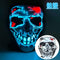 Calavera Agrietada 3D Luminosa