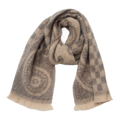 Bufanda Cuello Cálido Estampado Paisley Jacquard Unisex - Image 12