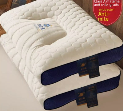Almohada de Látex Natural con Soporte Cervical y Tecnología de Descanso - Image 5