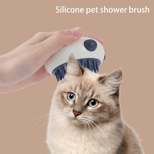Cepillo de Baño Suave para Mascotas - Diseño Panda con Cerdas Silicona - Image 7