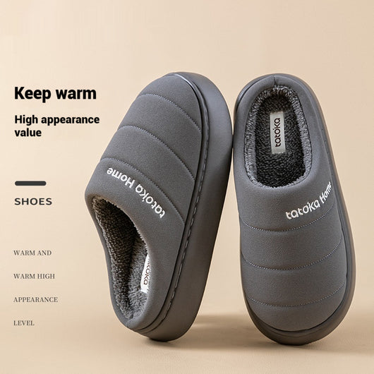 Zapatos de Algodón Impermeables con Forro Polar Cálidos para Otoño e Invierno - Image 10