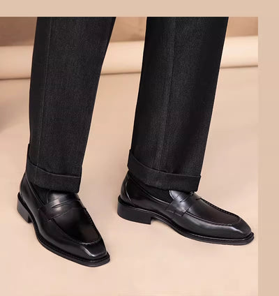 Zapatos Casuales de Cuero Genuino para Hombre - Outdoor - Image 58