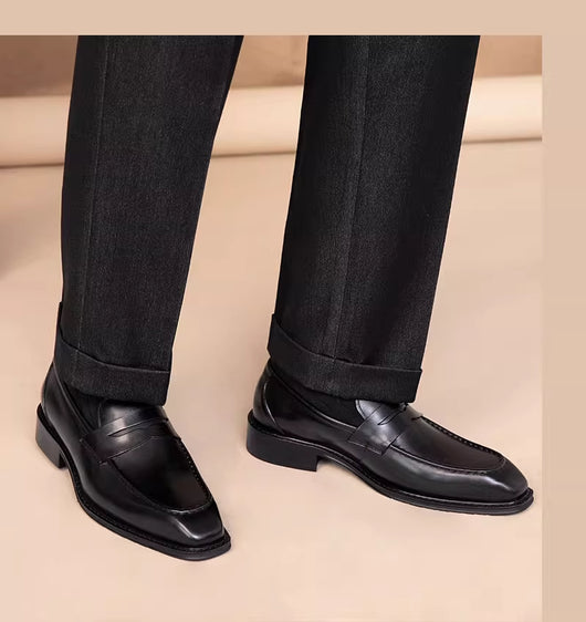 Zapatos Casuales de Cuero Genuino para Hombre - Outdoor - Image 58