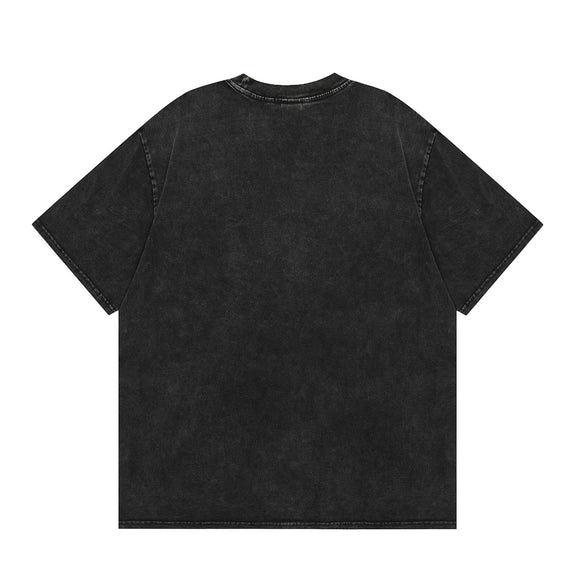 Playera Vintage Calavera Llama Americana para Hombre
