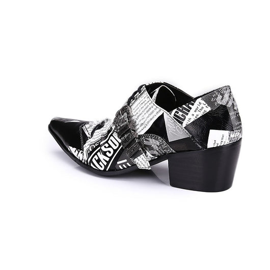 Zapatos Casuales de Cuero con Cordones y Plantilla Transpirable para Hombre - Image 15