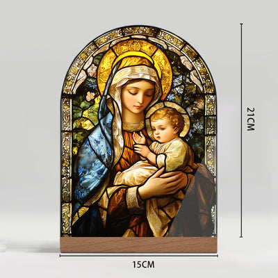 Adornos Decorativos Acrílicos con Efecto Cristal - Flores y Paisajes - Image 30