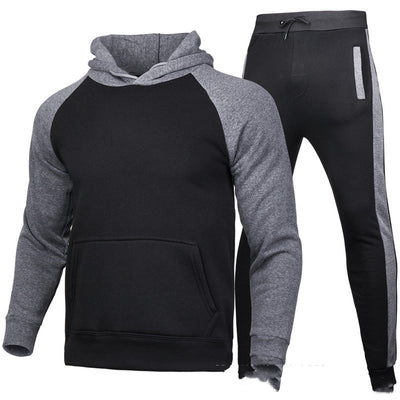 Suéter Deportivo para Hombre con Mangas Raglán y Costuras de Contraste - Image 14