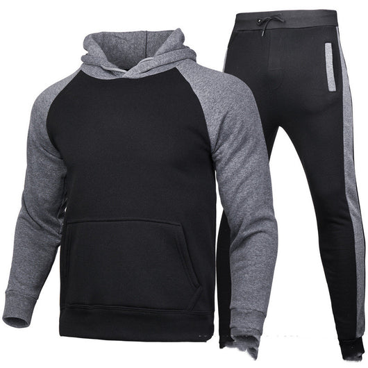 Suéter Deportivo para Hombre con Mangas Raglán y Costuras de Contraste - Image 14