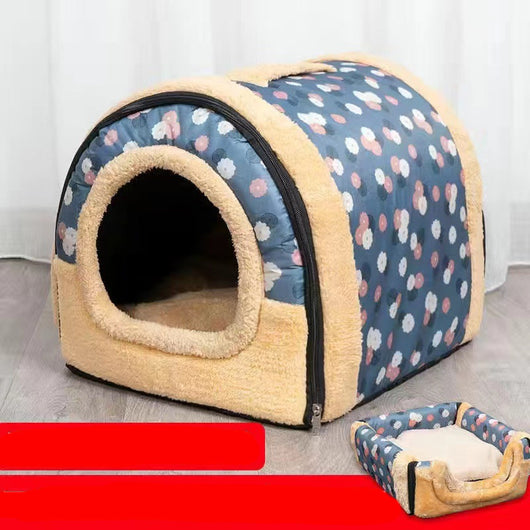 Casa Cama para Gatos Cerrada Desmontable y Lavable - Image 20