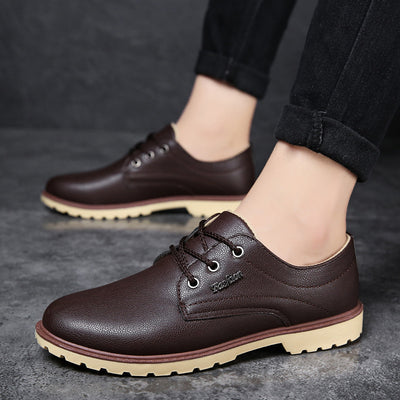 Zapatos Impermeables de Hombre con Cordones - Versátiles y Resistentes