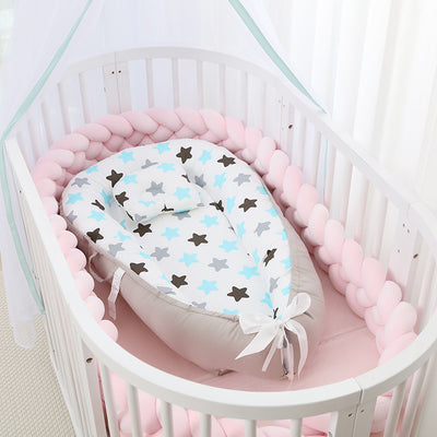 Cuna Portátil Plegable con Colchón Desmontable y Lavable - Diseño Ergonómico Antipreión - Image 14