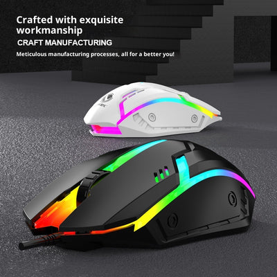 Ratón Gaming Profesional Ponderado con Cable USB para Laptop - Image 3