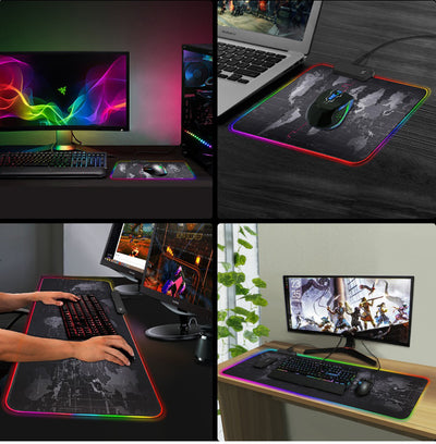 Mousepad RGB Luminoso Grande Antideslizante para Gaming - Image 18