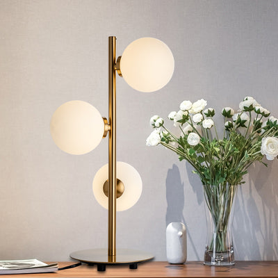 Lámpara de Mesa Esférica Moderna para Dormitorio - Image 5