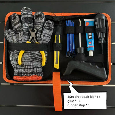 Kit de Reparación de Llantas para Moto en Viajes - Freno Superior - Image 7