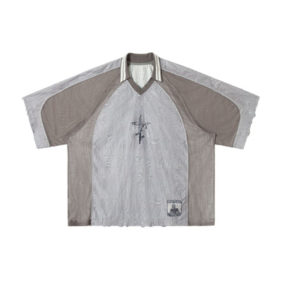 Sudadera Tipo Polo con Costuras Desgastadas para Hombre - Image 15