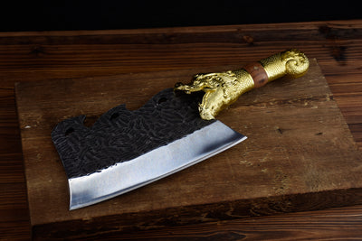 Cuchillo de Corte Dragon Bone - Equipamiento Dorado Premium - Image 8