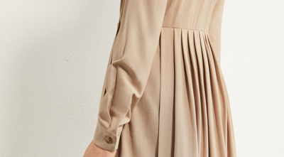 Vestido Elegante Escote V con Cintura Ajustada - Image 14