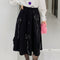 Falda A-Línea Midi Elegante para Primavera y Otoño