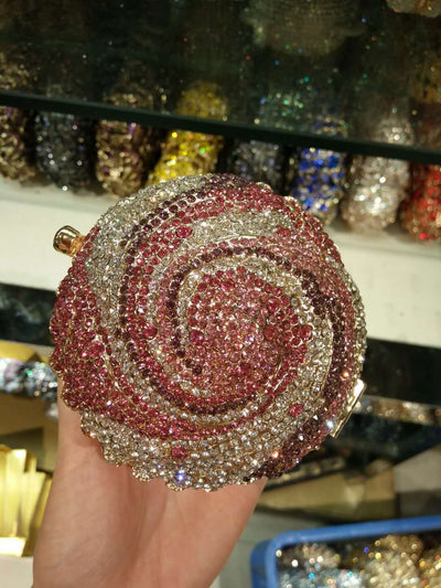 Bolsa de Hielo para Postres con Diamantes de Metal - Elegancia para Banquetes - Image 23