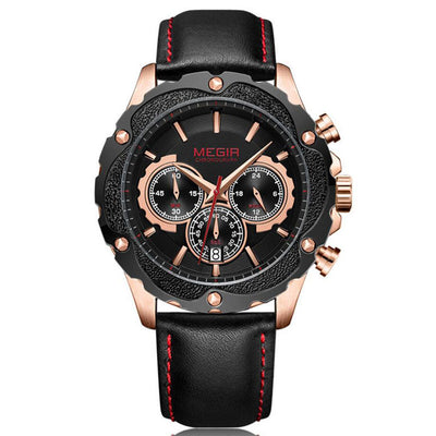 Reloj Deportivo Multifuncional Cronógrafo Calendario Hombre Cuarzo - Image 3