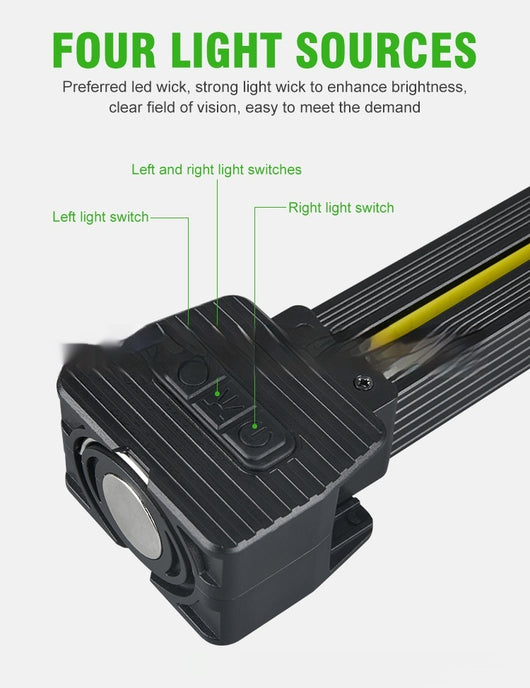 Linterna LED Multifuncional para Camping y Reparaciones - Luz Potente Portátil - Image 6