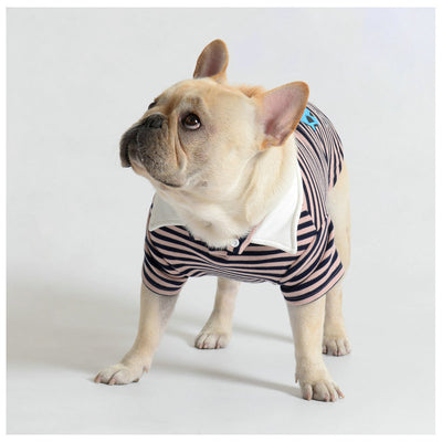 Suéter Polar a Rayas para Mascotas - Abrigo Cálido y Casual - Image 4