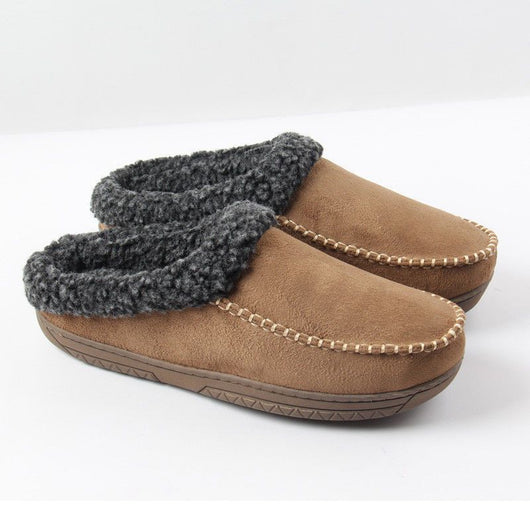 Pantuflas de Algodón para Hombre - Uso Exterior e Interior Invierno - Image 5