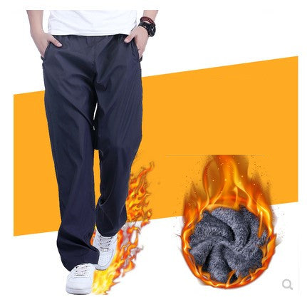 Pantalones Deportivos Impermeables con Forro Polar para Hombre - Image 5