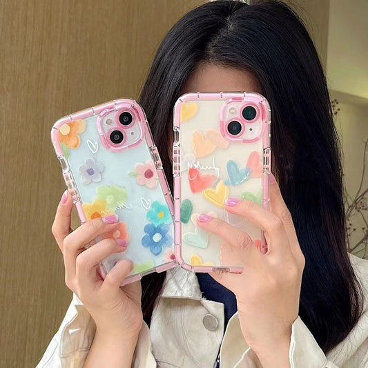 Funda para Celular Floral Amor Niña