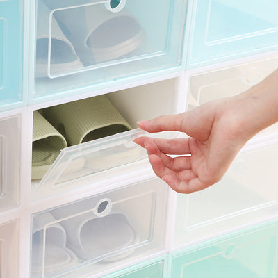 Caja Organizadora Transparente para Zapatillas - Almacenamiento Apilable - Image 2